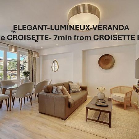 Magnifique 3 Pieces Renove Cannes Centre 'Banane' Avec Veranda ! A2B88 Esterno foto