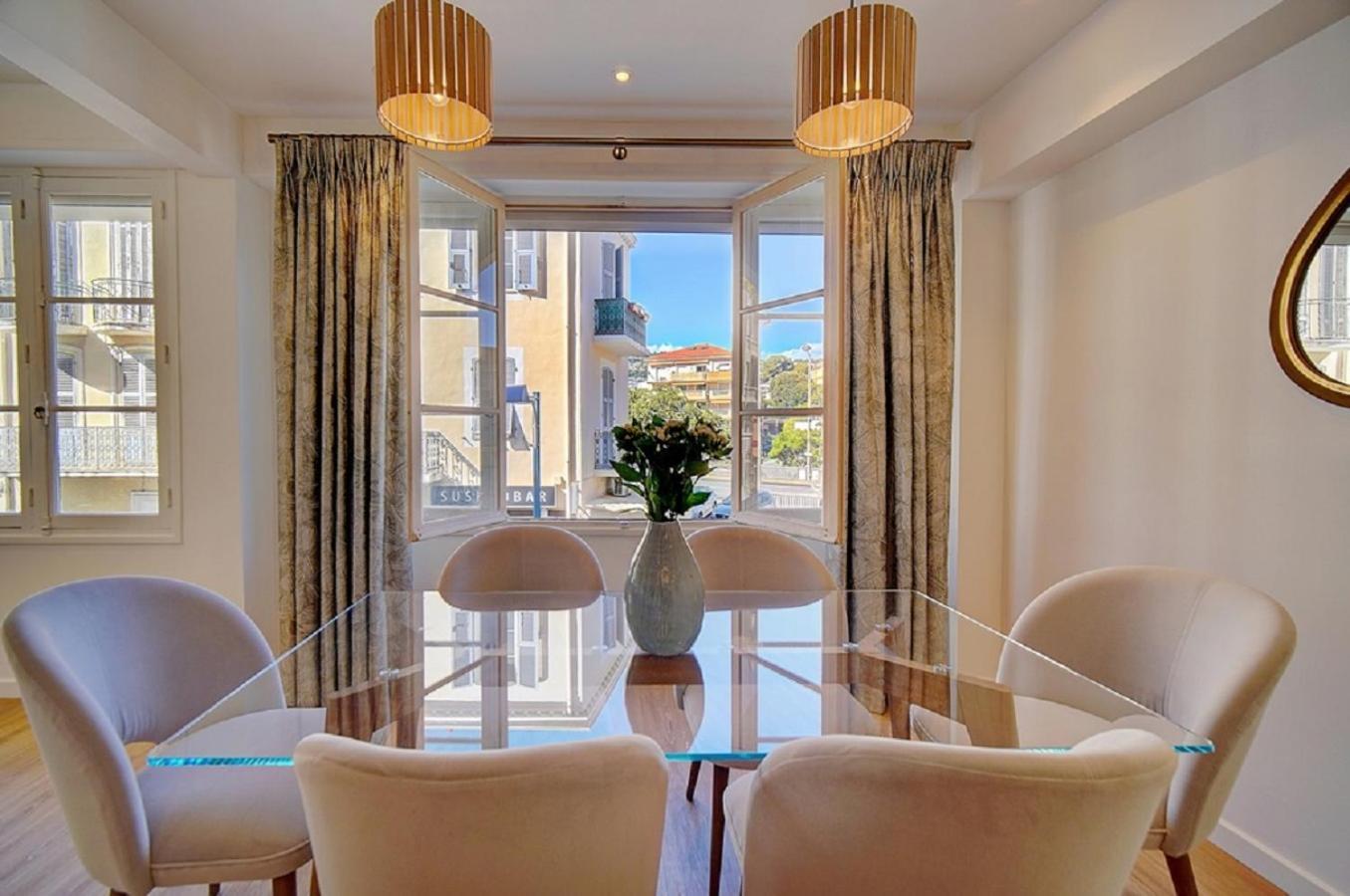 Magnifique 3 Pieces Renove Cannes Centre 'Banane' Avec Veranda ! A2B88 Esterno foto